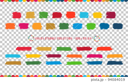 Background set drawn with 17 SDGs colors 94084019