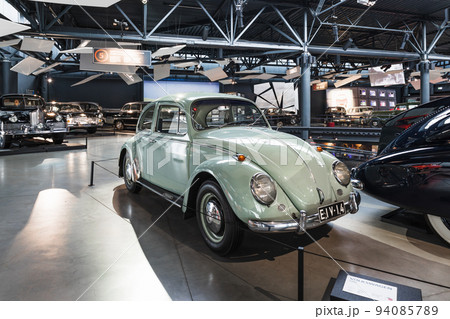 Volkswagen 1300 - Classic retro car. Riga motor museum. Riga, Latvia, 17 August 2022 94085789