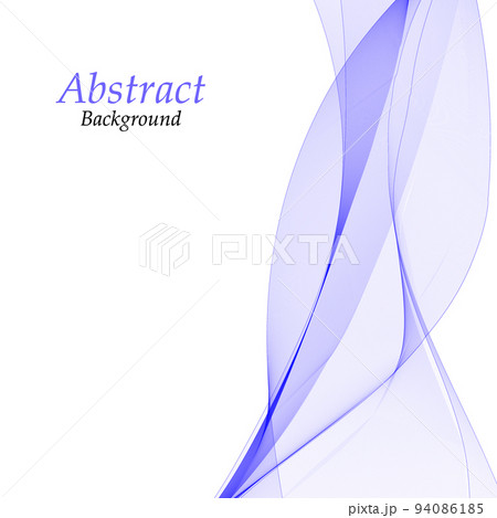 Blue abstract wave. Vector, water, sea, sky, blue, calm, air, tenderness, nature. eps10 Blue abstract wave. Vector, water, sea, sky, blue, calm, air, tenderness, nature. eps10 94086185