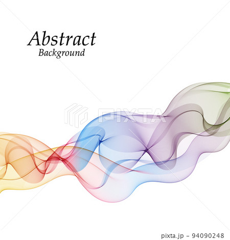multi-colored beautiful wave. background for presentation. Cover design for brochure, flyer. eps 10 multi-colored beautiful wave. background for presentation. Cover design for brochure, flyer. eps 10 94090248