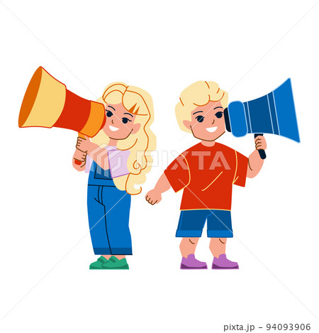 kid announce vector 94093906