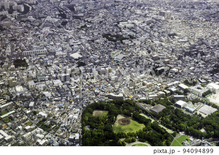 城北中央公園上空から上板橋方向を空撮 城北中央公園上空から上板橋方向を空撮 94094899