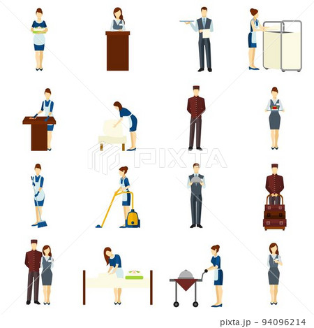 Hotel Staff Set 94096214