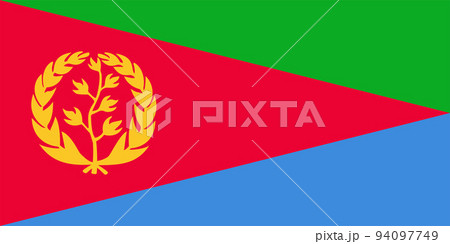 世界の国旗、エリトリア