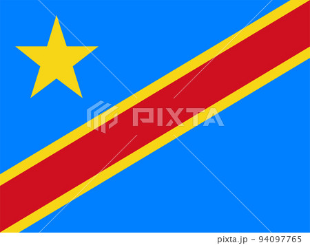 世界の国旗、コンゴ民主共和国