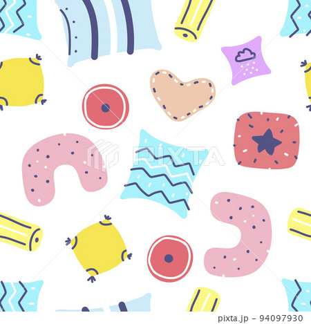 Scandinavian pillows set pattern 94097930