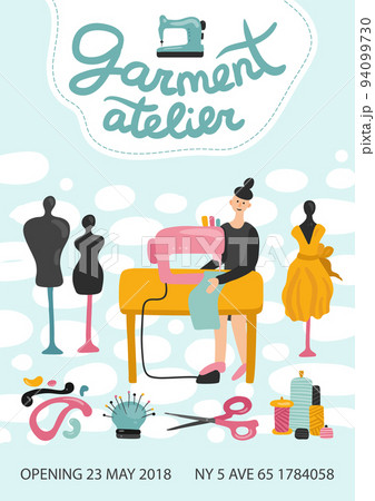 Garment Atelier Advertising Poster 94099730