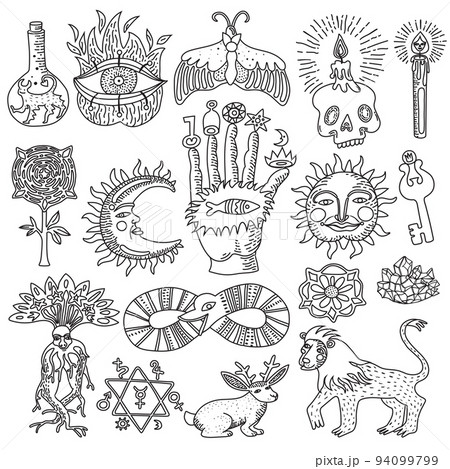 Magic Tattoo Set Magic Tattoo Set 94099799
