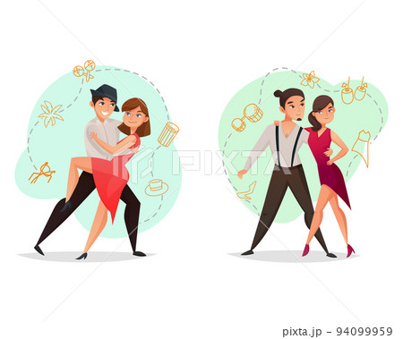 Pair Dance 2 Templates Set 94099959