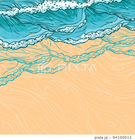Sea waves background 94100013
