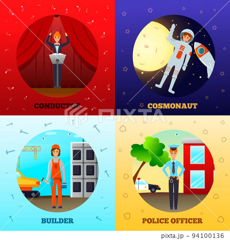 Woman Professions Concept 94100136