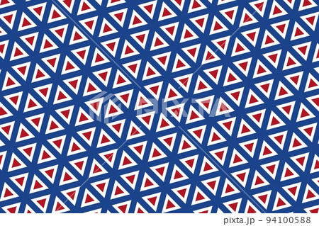 Geometric pattern in the colors of the national flag of Netherlands. The colors of Netherlands. Geometric pattern in the colors of the national flag of Netherlands. The colors of Netherlands. 94100588