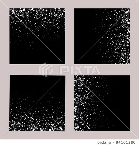 falling square. flickering particles....のイラスト素材 [94101380] - PIXTA