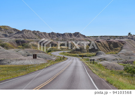 バッドランズ国立公園(サウスダコタ州、アメリカ) バッドランズ国立公園(サウスダコタ州、アメリカ) 94103568