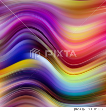 Flower petals fused with forms and paints of colorful canvas on the subject of Nature, Art, inspiration and creativity. Custom Background series. eps 10 94104007