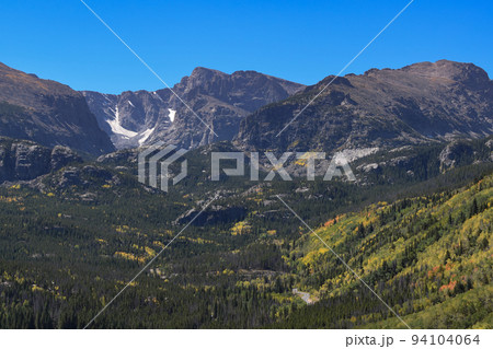 ロッキーマウンテン国立公園（コロラド州、アメリカ） 94104064