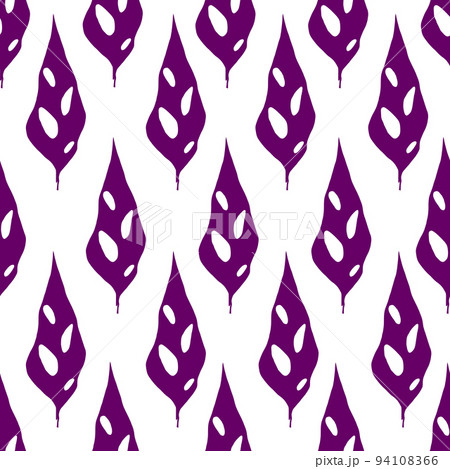 seamless purple symmetrical repeat pattern on white background, texture, design, graphic 94108366