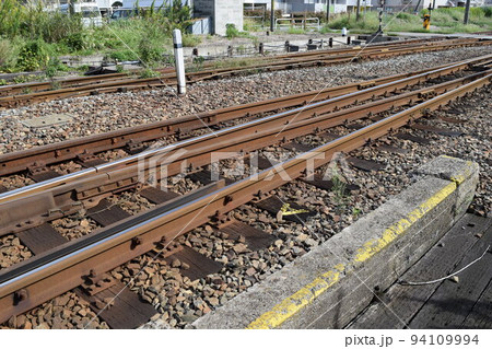 鉄道線路の分岐ポイント 94109994