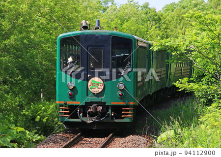 釧路湿原を走るノロッコ号 釧路湿原を走るノロッコ号 94112900