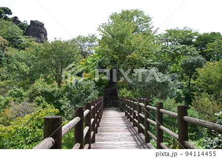 重磐岩と木道 94114455