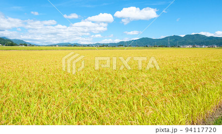 秋の田園風景 94117720