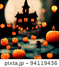 ハロウィンとジャックオランタン 94119436