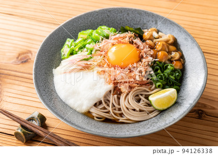 夏のとろろぶっかけ蕎麦 夏のとろろぶっかけ蕎麦 94126338