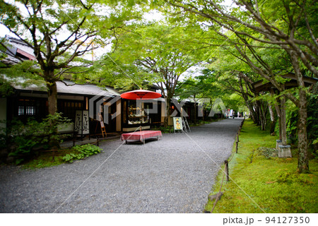 京都大原三千院参道のお茶屋 94127350