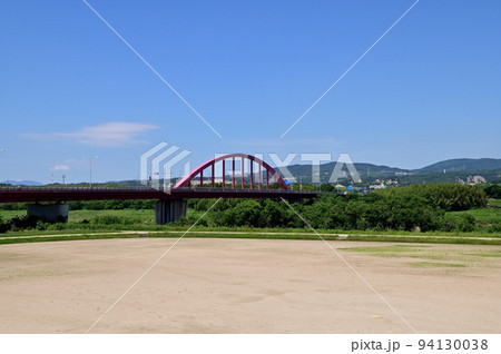 木津川に架かる山城大橋 94130038