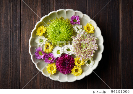 花手水　菊の花 94131006