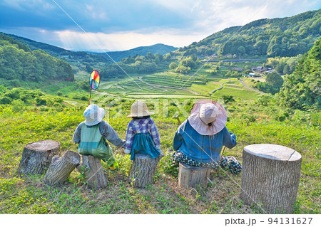 【大垪和西の棚田】 岡山県久米郡美咲町大垪和西 94131627