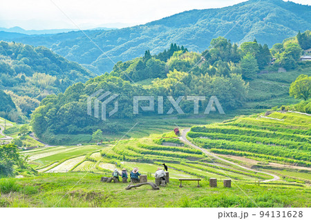 【大垪和西の棚田】 岡山県久米郡美咲町大垪和西 94131628