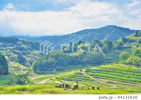 【大垪和西の棚田】 岡山県久米郡美咲町大垪和西 94131630