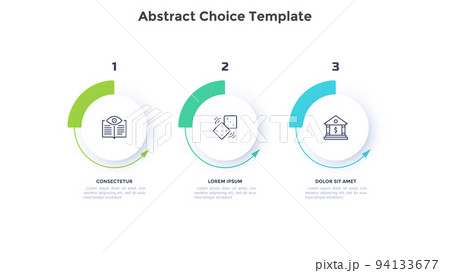 Modern Infographic Vector Template 94133677