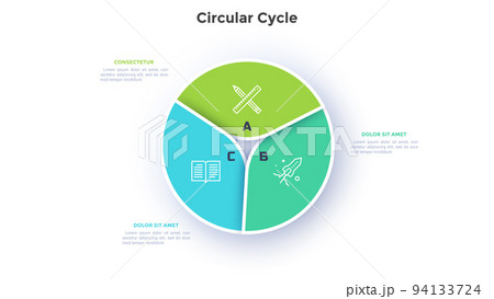 Modern Infographic Vector Template 94133724
