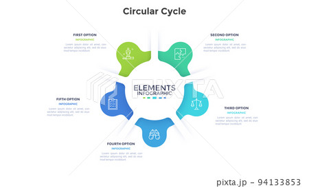 Modern Infographic Vector Template 94133853