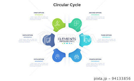 Modern Infographic Vector Template 94133856