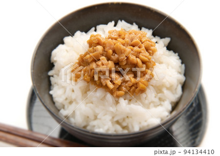 和食、発酵食品のひきわり納豆 和食、発酵食品のひきわり納豆 94134410