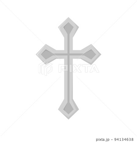 Christian Cross isolated on white background Christian Cross isolated on white background 94134638