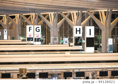 羽田空港の様子 94136021