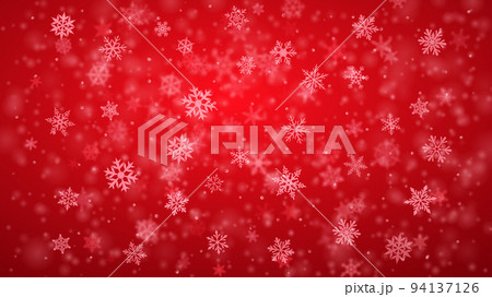 Christmas background of snowflakes 94137126