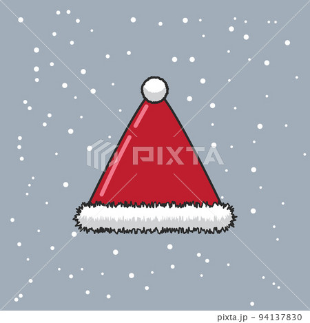Santa cap icon vector 94137830