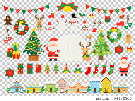 Christmas cute illustration set 94138500