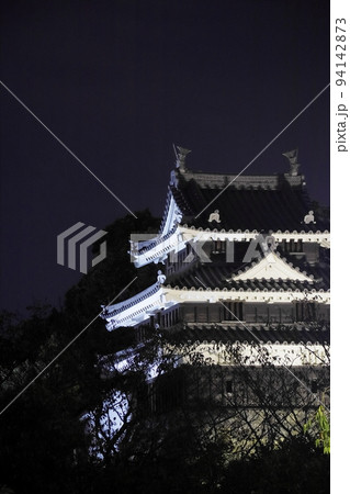 西尾市歴史公園　ライトアップ 94142873