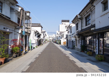 信州 長野県松本市の市街地 中町通りの光景 信州 長野県松本市の市街地 中町通りの光景 94143210
