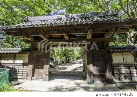 鳥取東照宮　神門（移築武家屋敷門）　鳥取県鳥取市 94144526
