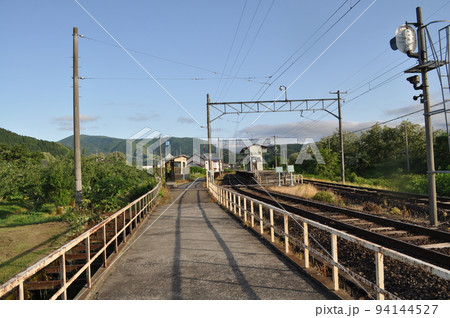 弘南鉄道大鰐線　鯖石駅 94144527