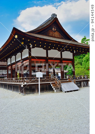 京都 下鴨神社 舞殿 94144549