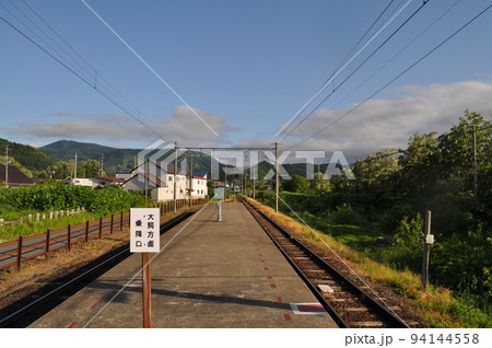 弘南鉄道大鰐線　鯖石駅 94144558