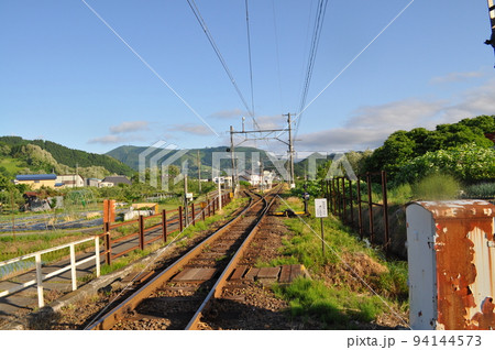弘南鉄道大鰐線　鯖石駅 94144573